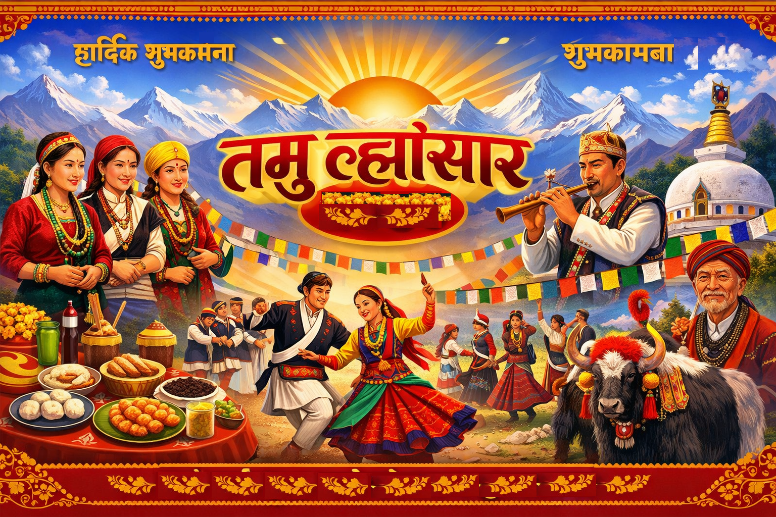 आज तमु ल्होसार पर्व: गुरुङ समुदायले नयाँ वर्ष हर्षोल्लासका साथ स्वागत, सार्वजनिक बिदा