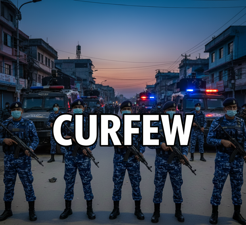 वीरगञ्जमा बढ्दो साम्प्रदायिक तनावपछि अनिश्चितकालीन कर्फ्यु लागू