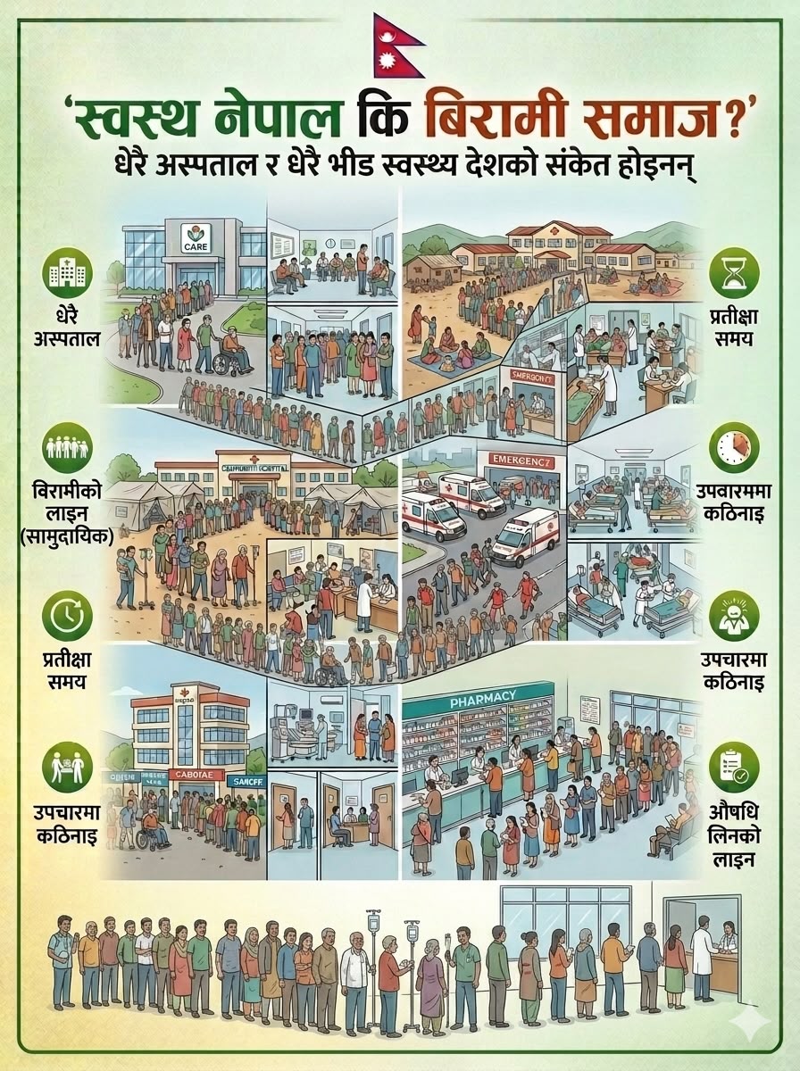 स्वस्थ नेपाल कि बिरामी समाज? अब नीति बदल्ने बेला आएको छ
